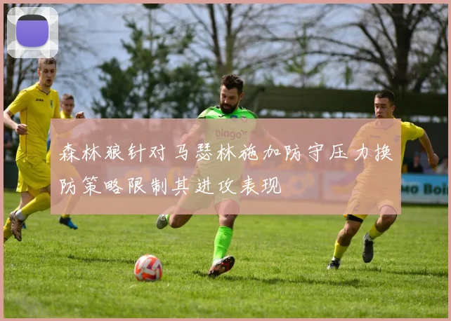 森林狼针对马瑟林施加防守压力换防策略限制其进攻表现